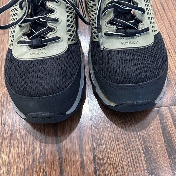 Reebok Heckler Women's Composite Toe Work Athletic Sneakers Black Peach Size 8 - Picture 7 of 10